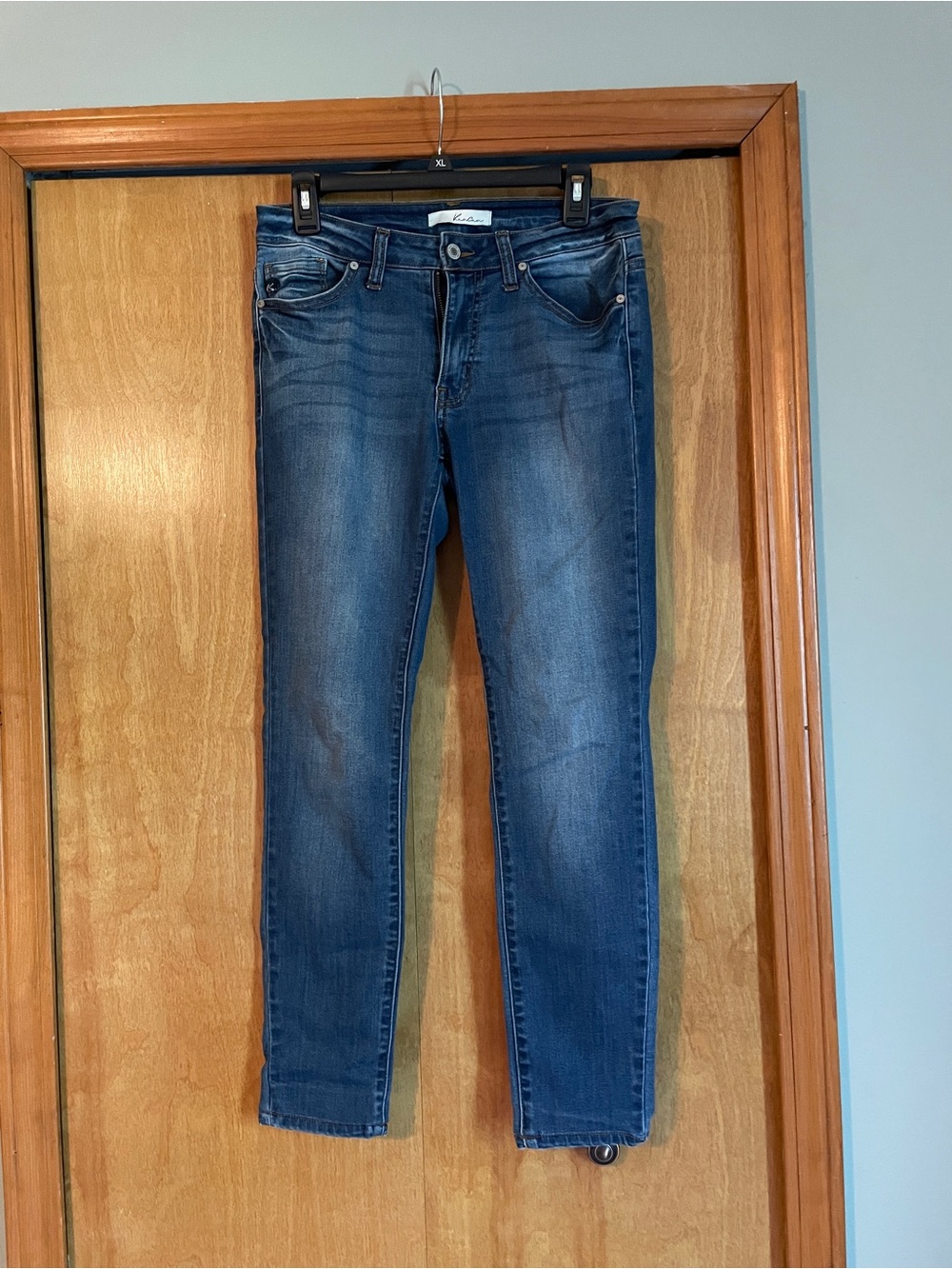 KanCan Dark Wash Skinny Jeans - Blue